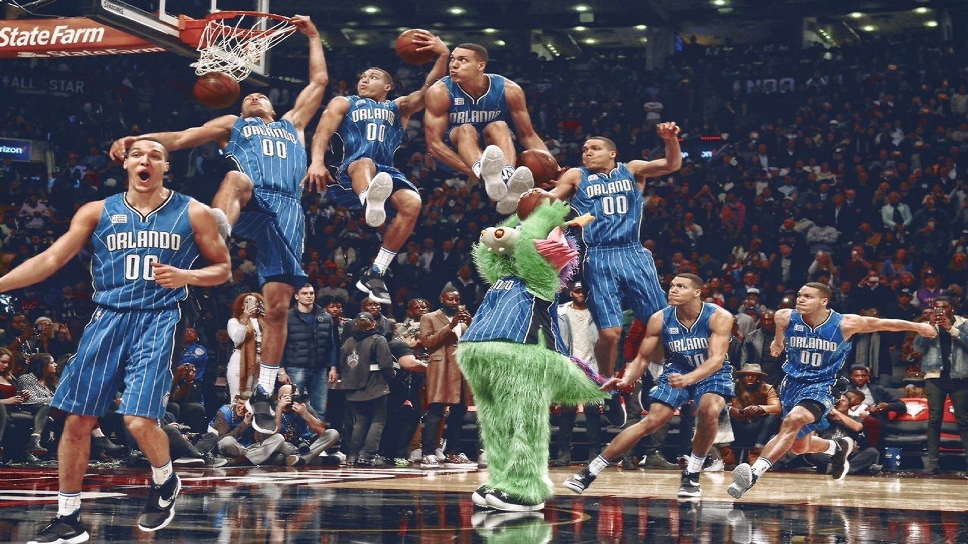 _燃情篮球夜：足球+篮球融合娱乐盛事_，燃烧篮球